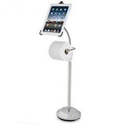 The iPad Commode Caddy